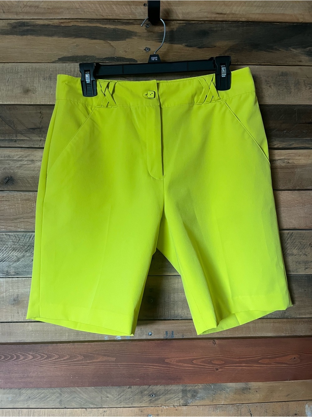 EP Pro Neon Yellow Bermuda Shorts